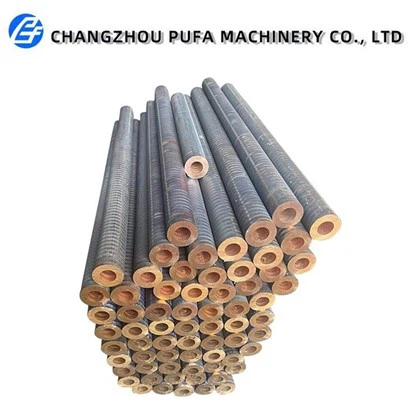 شريط مجوف من البرونز المستدير